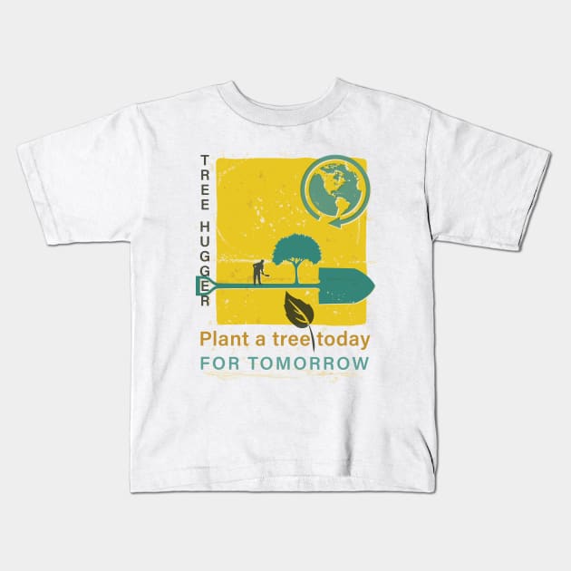 Earth Day Kids T-Shirt by SWON Design